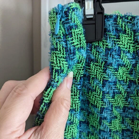 Shein SXY NWT 2pc. Tweed Skirt Set Sz S/M - Picture 5 of 8